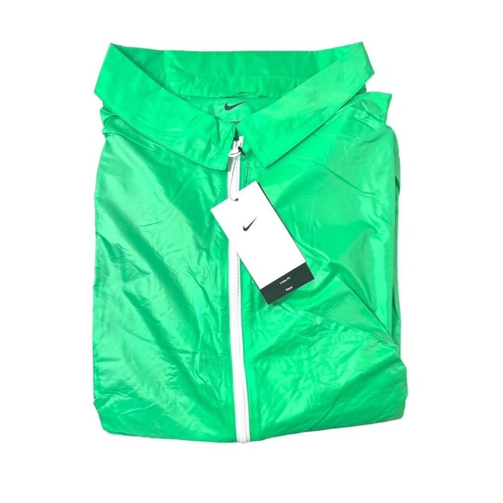Nike Mens Green Full Zip Water Repellent Pockets Light Golf Jacket Sz XL NWT - Picture 3 of 12